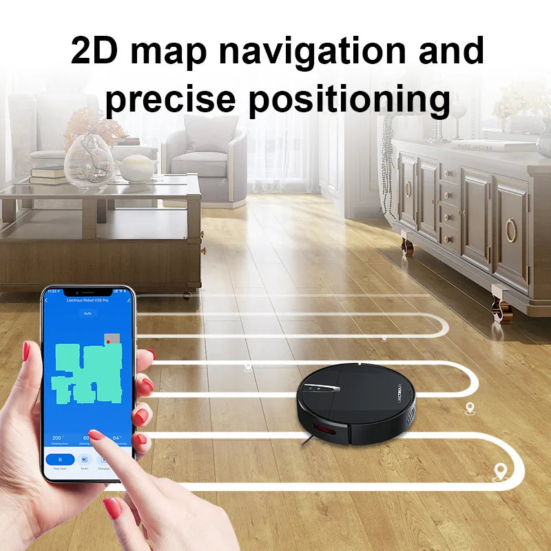 Robot Vacuum Cleaner & Wet Mop 
