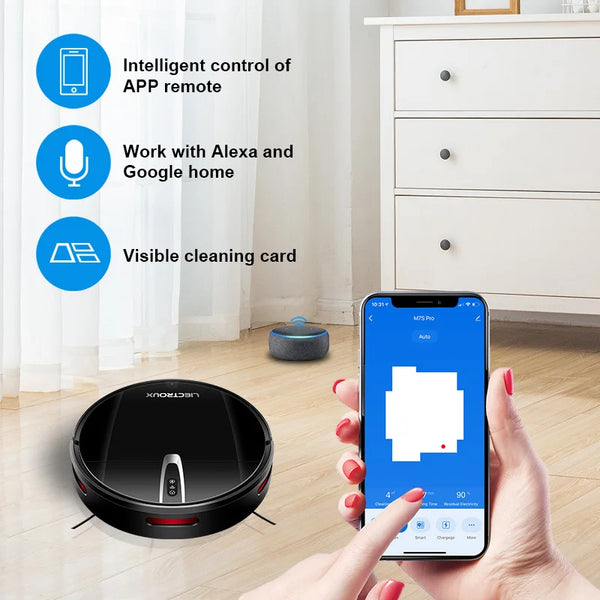 Robot Vacuum Cleaner & Wet Mop 